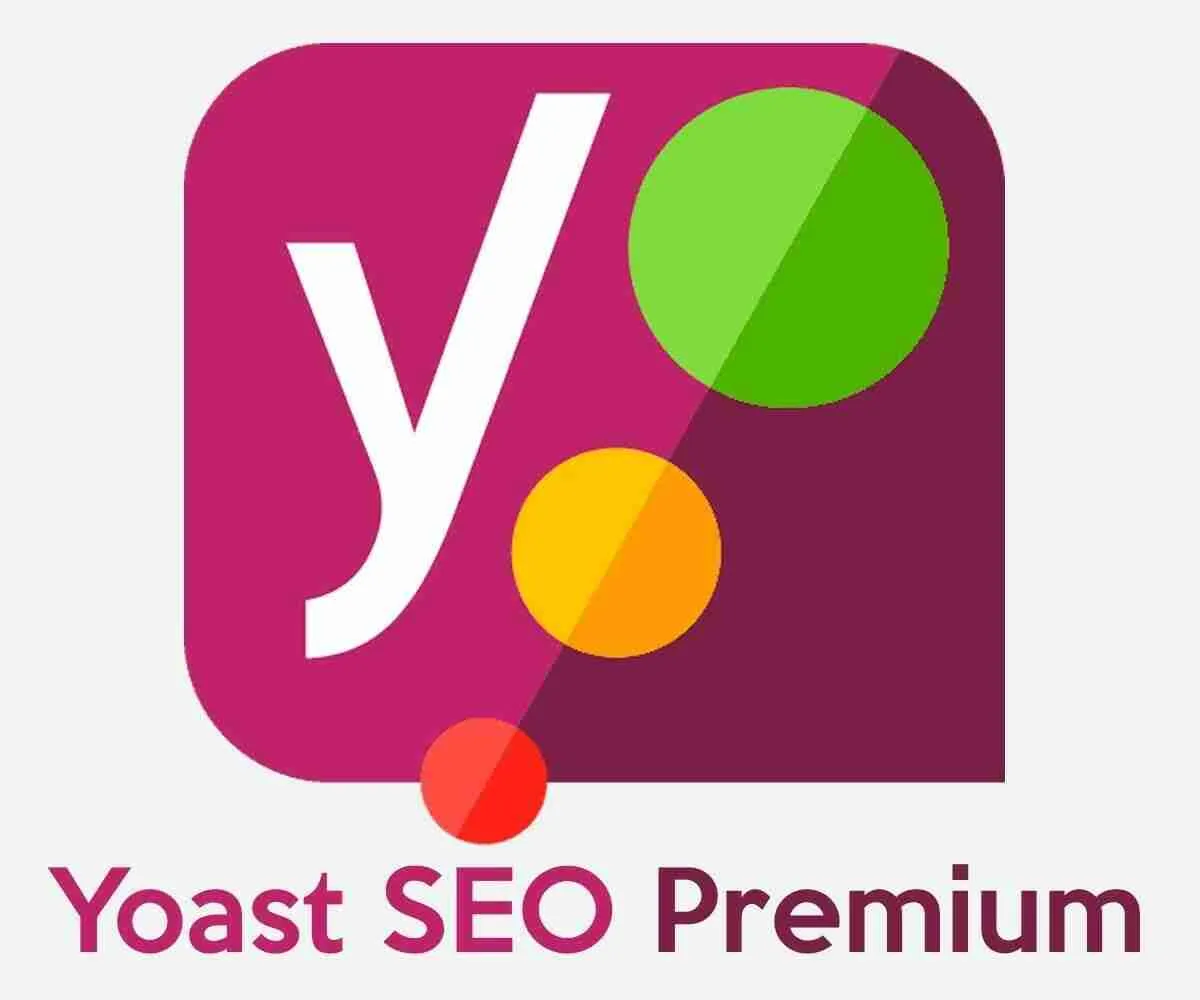 Logo of yoast seo premium, a popular plugin for improving website search engine optimization.